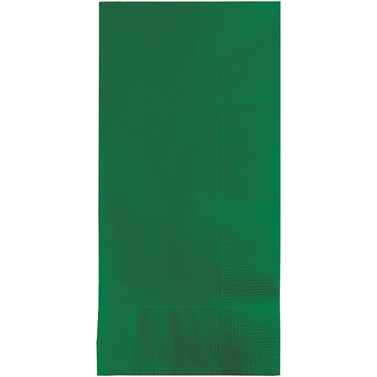 Solid Dinner Napkins emerald green